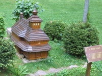 Miniaturholzkirchen in Ulic