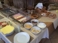 Sehr gutes Frühstück im Hotel in Bardejov