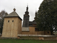 Slowakei Ladomirova Holzkirchen in den Karpaten Kopfbild