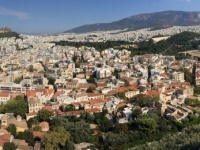 2017 10 04 Blick von der Akropolis auf Athen