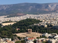 Riesige Stadt Athen