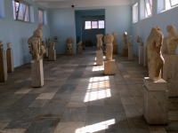 Museum bei den Ausgrabungen auf Delos