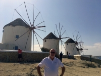 2017 10 07 Mykonos berühmte Windmühlen