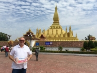 2017 11 08 Vientiane Stupa Pha That Luang Reisewelt on Tour