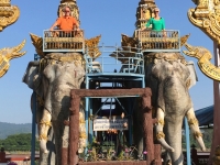 2017 10 30 Chiang Saen Elefantentempel