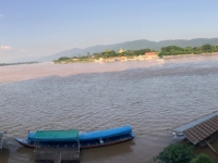 2017 10 30 Chiang Saen Fluss Mekong im Goldenen Dreieck