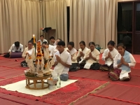 Baci Zeremonie im Hotel mit Mönchssegen