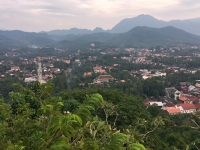 2017 11 02 Luang Prabang Blick vom hphen Stadthügel Mount Phousi