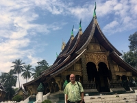 Einer der schönsten Tempeln in Laos