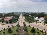 2017 11 08 Vientiane Blick vom Triumpfbogen Patuxai 1