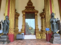 2017 11 08 Vientiane Tempel Wat Ho Phra Keo Eingang