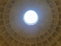 Offene Kuppel des Pantheon