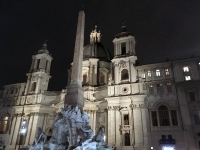 Piazza Navona bei Nacht