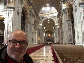 2017 12 12 Petersdom Rom längste Kirchenschiff der Welt