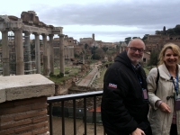 Forum Romanum mit Reiseleiterin Anne
