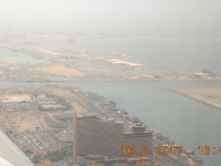 Anflug Dubai