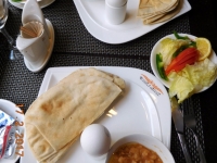Traditionelles Frühstück in Kuwait