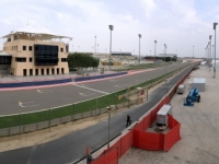 2017 02 15 Bahrain Int Circuit Rennstrecke mit Vorfeld