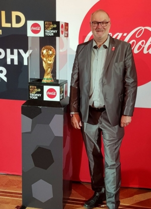 2018 02 11 FIFA World Cup Pokal Wiener Rathaus VIP_Empfang