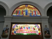Grosse St Georgs Kirche schöne Kirchenfenster