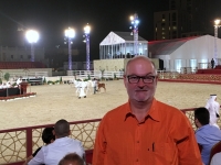 2018 04 08 Doha Pferdevorführung am Abend