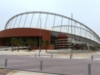 Khalifa International Stadium Eingang