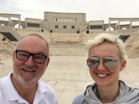 2018 04 08 Doha Kulturstadt Katara Ampitheater am Strand
