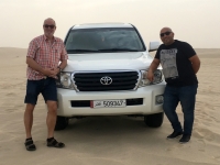 2018 04 09 Doha Wüstensafari Fahrer Bassam