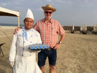 2018 04 09 Doha Wüstensafari im Gulf Adventure Camp mit Küchenchef