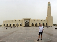 2018 04 09 Doha vor der grossen Moschee