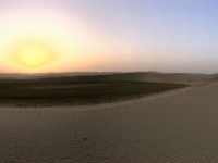 2018 04 09 Doha Wüstensafari im Gulf Adventure Camp Sonnenuntergang