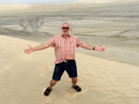 2018 04 09 Doha Wüstensafari mit riesigen Sanddünen