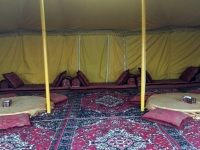 Gemütliche Zelte