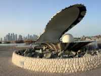 2018 04 08 Doha Corniche Perlenmonument