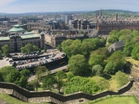 2018 05 19 Edinburgh Castle Blick auf die Stadt