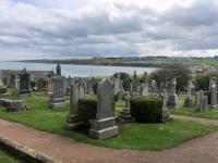Friedhof mit Meeresblick