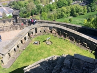 2018 05 19 Edinburgh Castle mit Hundefriedhof der Soldaten