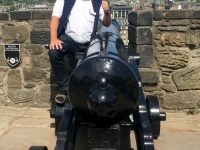 2018 05 19 Edinburgh Castle mit Kanone