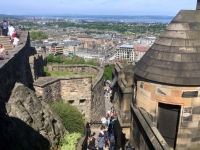 2018 05 19 Edinburgh Castle mit herrlichem Ausblick