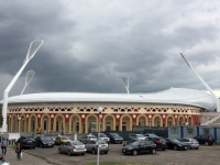 Dinamo Stadion alt und neu überdacht