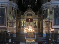 Kirche des Hl Prinz Nevsky innen