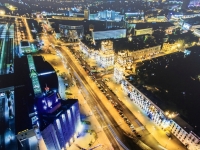 Minsk bei Nacht