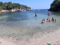 2018 07 14 Strand von Cala Mastella wo wir baden