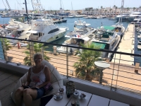 2018 07 17 Formentera La Savina Hafen Radlpause