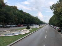 Avenue vor dem Parlamentspalast