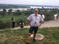 2018 08 01 Belgrad Blick auf den Zusammenfluss Save und Donau