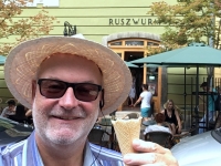 2018 08 03 Budapest Eis im Cafe Ruszwurm