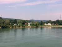 Wochenendehäuser an der Donau