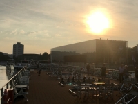 Sonnenaufgang in Linz