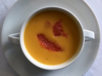 Suppe Karotten Creme Suppe